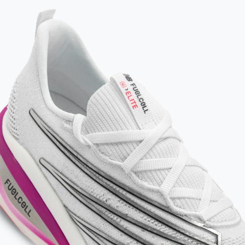 New Balance FuelCell SC Elite V3 white men's running shoes