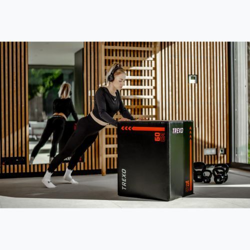 XTREXO plyometric box TRX-PB30 30 kg black