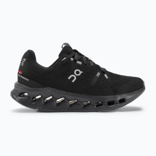 Women's running shoes On Cloudsurfer black