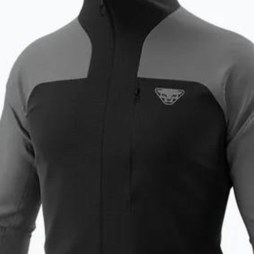 Men's DYNAFIT Speed PTC Hooded skydiving jacket quiet shade melange