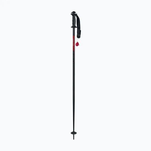 Komperdell Alpine Schnapsstock ski poles black/red