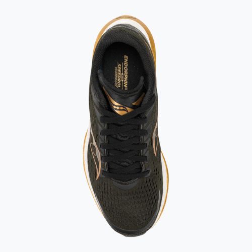 Women's running shoes Saucony Endorphin Speed 3 black/goldstruck