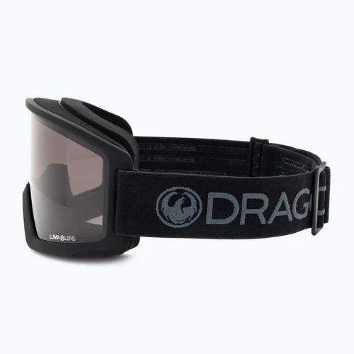 DRAGON DX3 L OTG blackout/lumalens dark smoke ski goggles