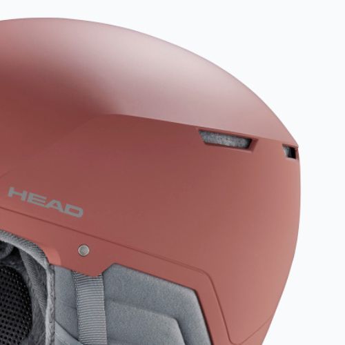 Women's ski helmet HEAD Compact Evo W clay
