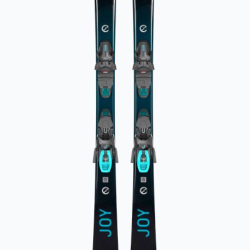 Women's Downhill Ski HEAD e-super Joy SW SLR Joy Pro + Joy 11 black/blue