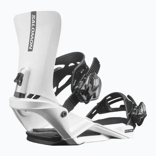 Snowboard bindings Salomon Rhythm white
