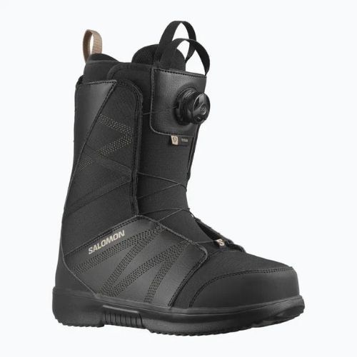 Men's snowboard boots Salomon Titan Boa black/black/roasted cashew