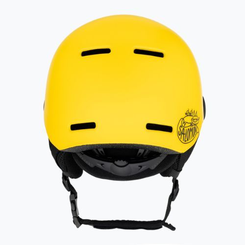 Children's ski helmet Salomon Orka Visor vibrant yellow