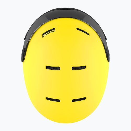 Children's ski helmet Salomon Orka Visor vibrant yellow