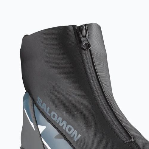 Men's Salomon Escape cross-country ski boots black/castlerock/blue ashes