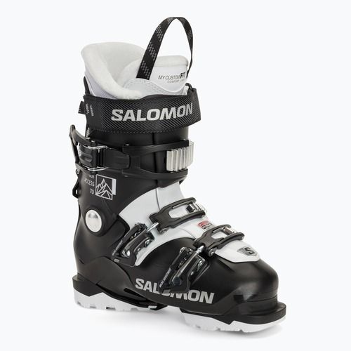 Women's ski boots Salomon QST Access 70 W black/white/beluga