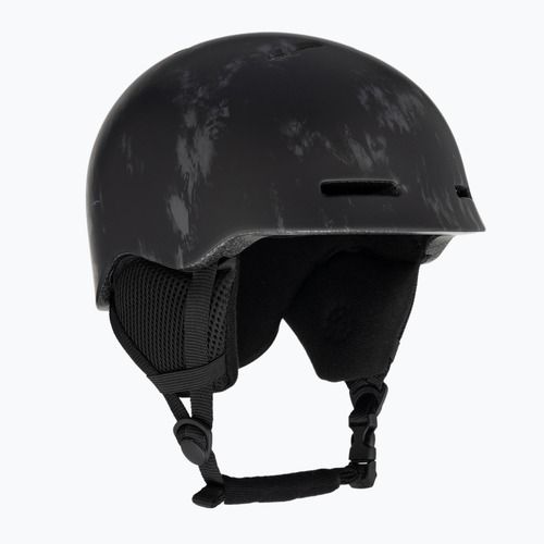 Children's ski helmet Salomon Player Combo + Goggles XV Jr black&tie/black silver