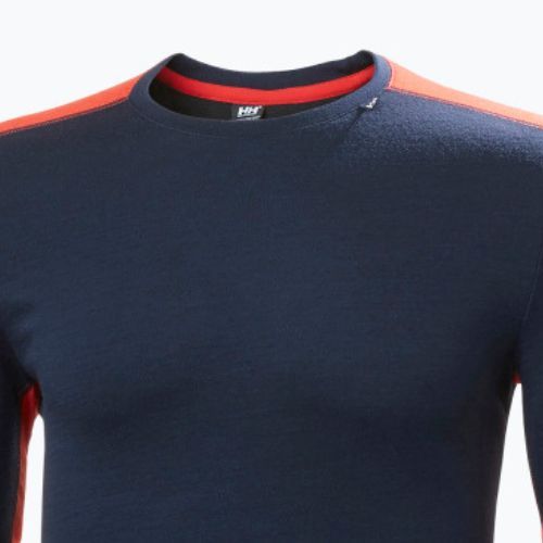 Men's thermal sweatshirt Helly Hansen Lifa Merino Midweight Crew navy