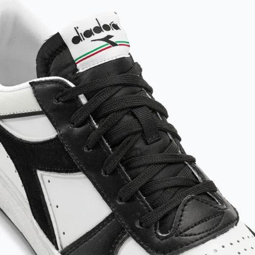 Diadora Magic Basket Low Icona Leather black/white shoes
