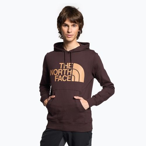 Men's The North Face Standard Hoodie coal brown/almond butter sweatshirt