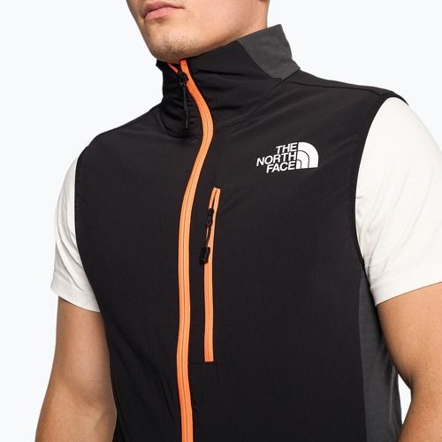 Women's waistcoat The North Face Dawn Turn Hybrid Ventrix asphalt grey/black/shocking orange