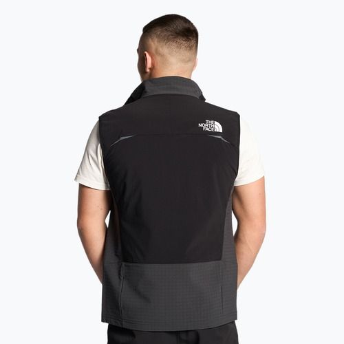Women's waistcoat The North Face Dawn Turn Hybrid Ventrix asphalt grey/black/shocking orange