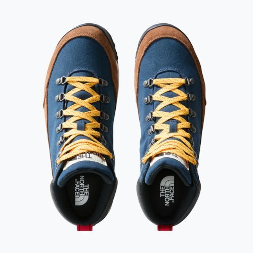 Men's trekking boots The North Face Back To Berkeley IV Textile WP shady blue/monks robe brown