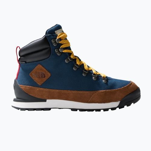 Men's trekking boots The North Face Back To Berkeley IV Textile WP shady blue/monks robe brown
