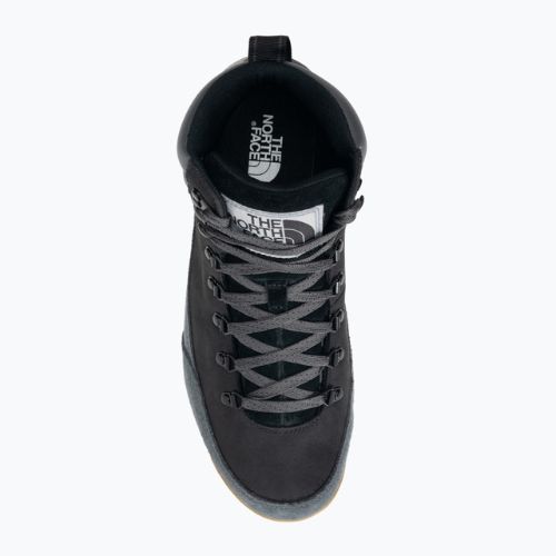 Men's trekking boots The North Face Back To Berkeley IV Leather WP black/asphalt grey