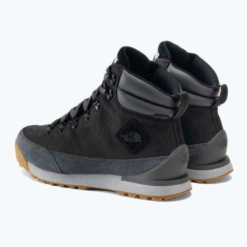 Men's trekking boots The North Face Back To Berkeley IV Leather WP black/asphalt grey
