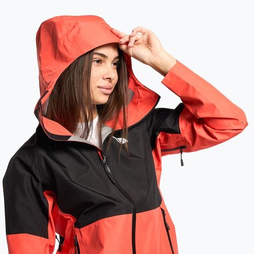 Women's softshell jacket The North Face Jazzi Gtx radiant orange/black