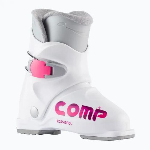 Rossignol Comp J1 children's ski boots white