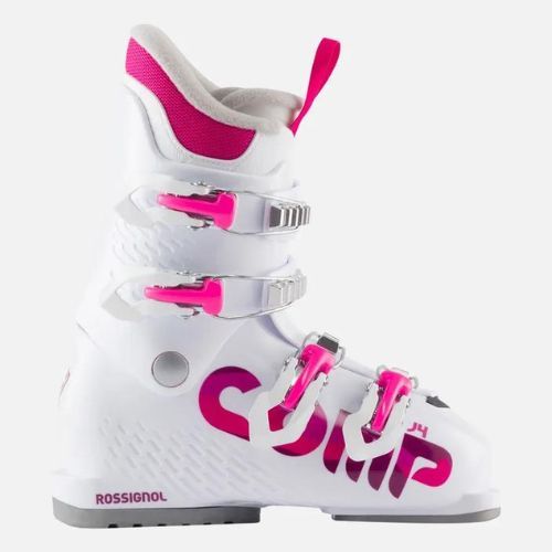 Rossignol Comp J4 children's ski boots white