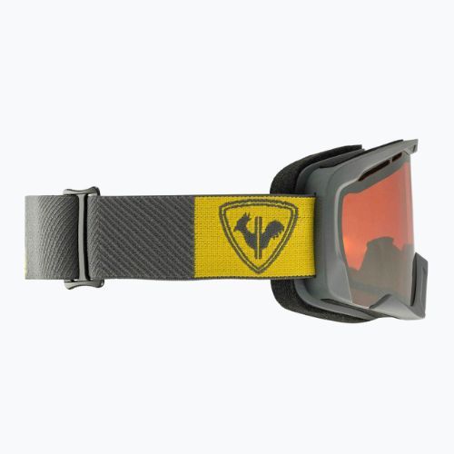 Rossignol Spiral Mirror grey/orange silver mirror ski goggles