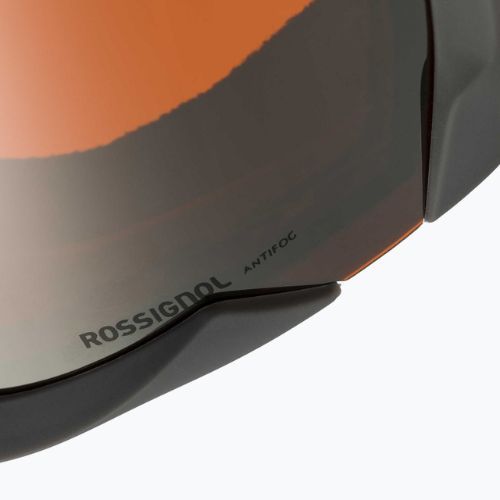 Rossignol Spiral Mirror grey/orange silver mirror ski goggles
