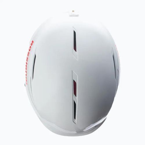 Rossignol Hero Slalom Impacts ski helmet + Chinguard white