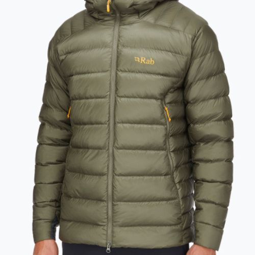 Men's down jacket Rab Electron Pro light khaki