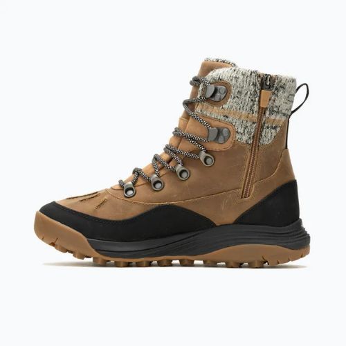 Women's hiking boots Merrell Siren 4 Thermo Mid Zip WP tobacco