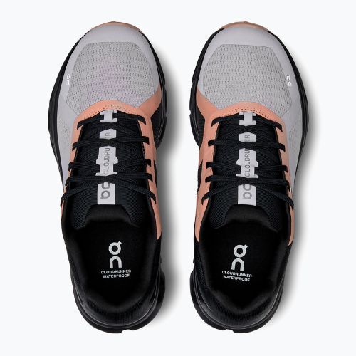 Women's running shoes On Cloudrunner Waterproof fade/black