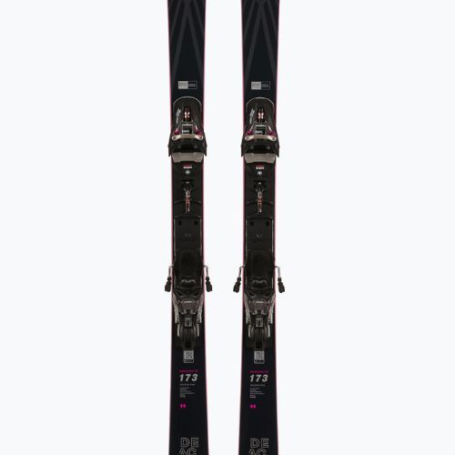 Völkl Deacon 72 Master + XCOMP 16 GW dark blue/pink downhill skis