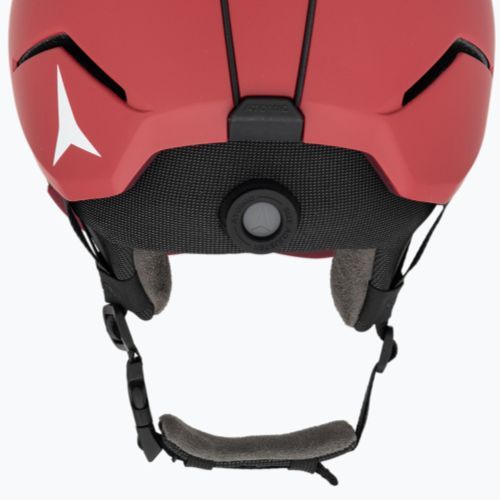 Atomic Savor Visor Stereo ski helmet dark red