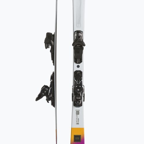 Women's downhill skis Salomon S/Max N°4 XT + M10 GW L8 white/neon turmeric/prune