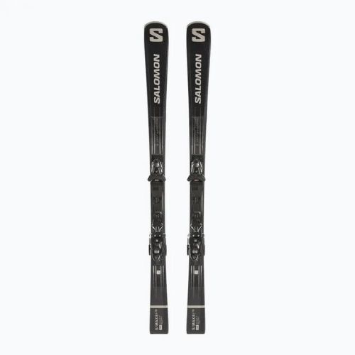 Downhill skis Salomon S/Max 8 LTD + M10 GW black/silver met.