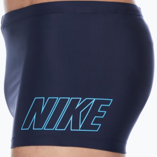 Men's Nike Logo Square swim shorts midnight navy