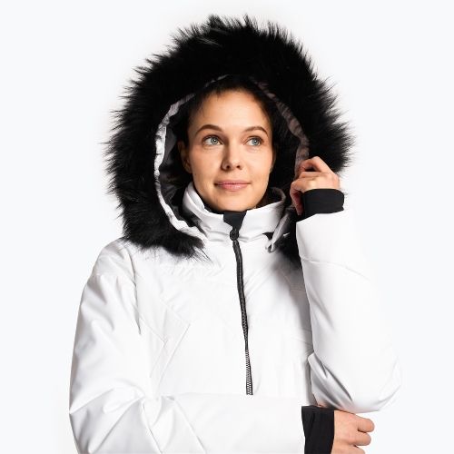 Women's ski jacket Sportalm Saturday m.Kap+P optical white