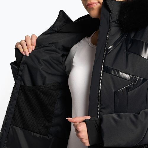 Women's ski jacket Sportalm Saturday m.Kap+P black