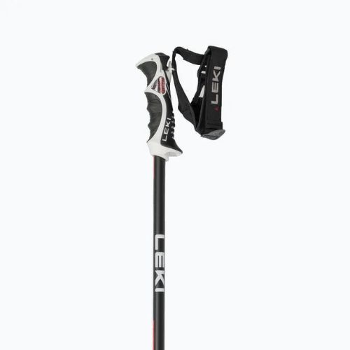 LEKI Bold Lite S black/grey/red ski poles