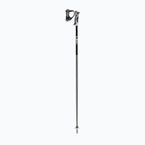 LEKI Bold Lite S black/grey/red ski poles