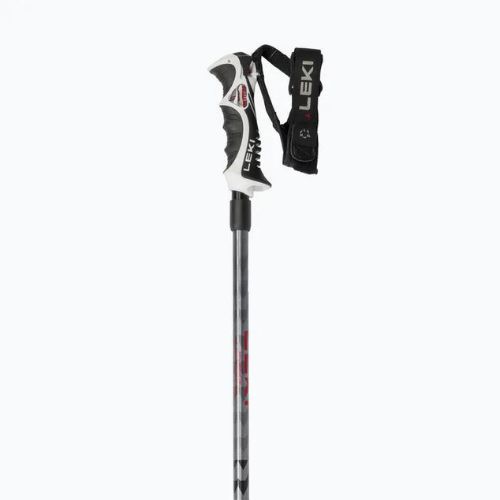 LEKI Hot Shot S black/silver ski poles