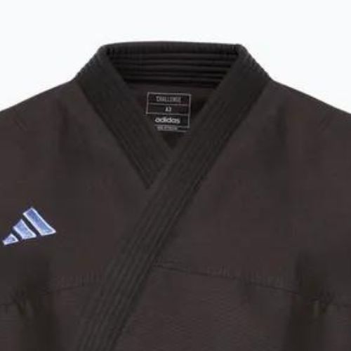 GI for Brazilian jiu-jitsu adidas Challenge 2.0 black/gradient blue