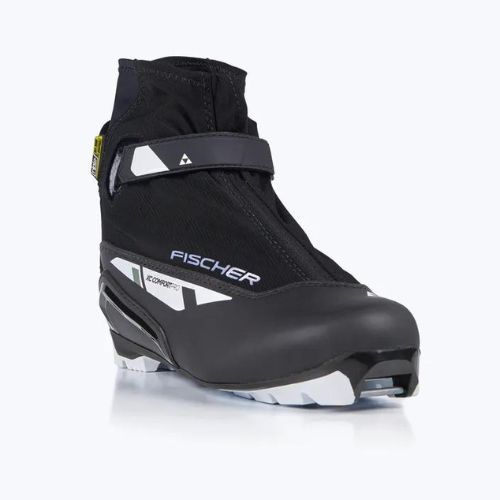 Fischer XC Comfort Pro black/white/yellow cross-country ski boots