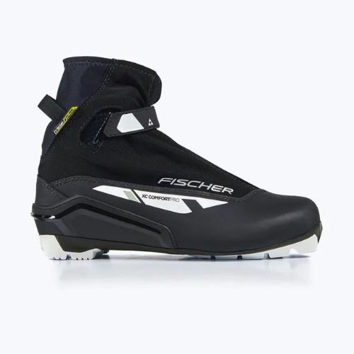 Fischer XC Comfort Pro black/white/yellow cross-country ski boots