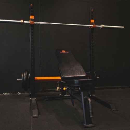 Sveltus Half Rack barbell racks black