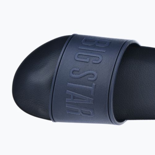 BIG STAR men's flip-flops MM174323 navy blue