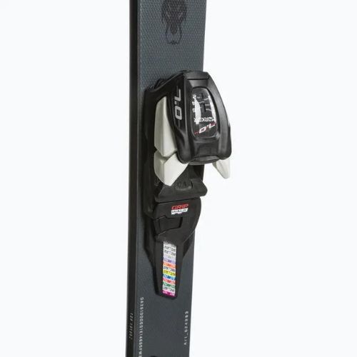 Children's downhill skis Nordica Doberman Combi Pro S + J7.0 FDT black/red